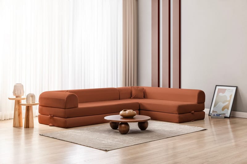 Pento 4-sits Hörnbäddsoffa - Möbler - Vardagsrum - Bäddsoffor - Hörnbäddsoffa
