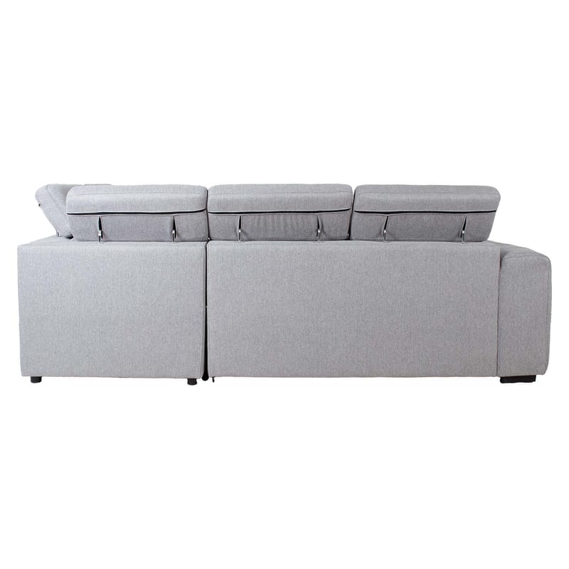 Hörnbäddsoffa Selmar Höger - Grå - Möbler - Vardagsrum - Bäddsoffor - Hörnbäddsoffa