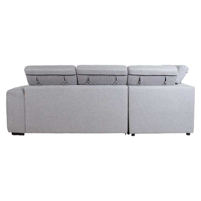 Hörnbäddsoffa Selmar Vänster - Grå - Möbler - Vardagsrum - Bäddsoffor - Hörnbäddsoffa