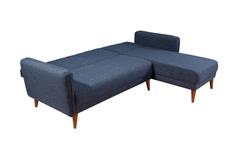 SHIELA Hörnbäddsoffa Mörkblå - Möbler - Vardagsrum - Bäddsoffor - Hörnbäddsoffa