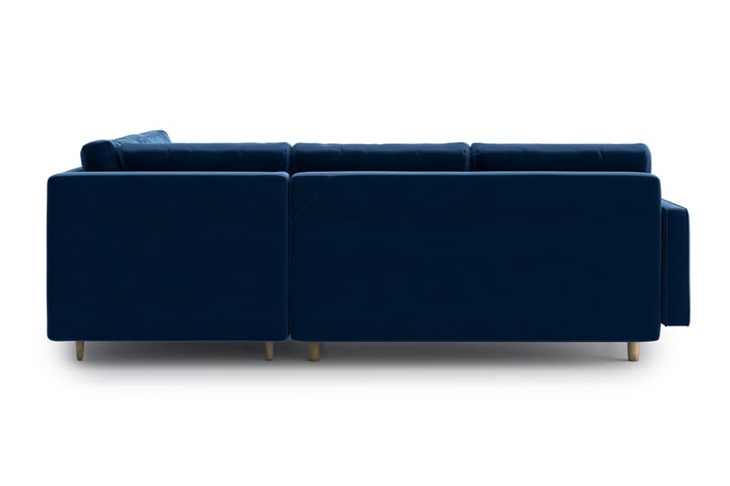 SHILOH Bäddsoffa med Divan Blå - Möbler - Vardagsrum - Bäddsoffor - Hörnbäddsoffa