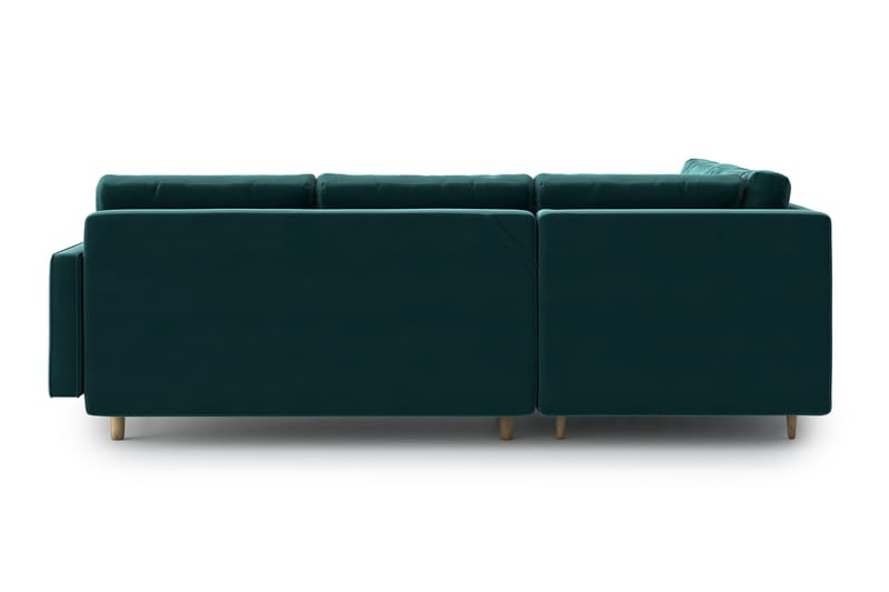 SHILOH Bäddsoffa med Divan Turkos - Möbler - Vardagsrum - Bäddsoffor - Hörnbäddsoffa