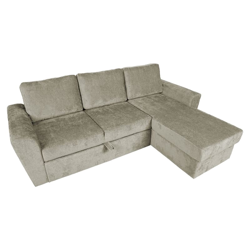 Hörnbäddsoffa Tjörnö - Beige - Möbler - Vardagsrum - Bäddsoffor - Hörnbäddsoffa