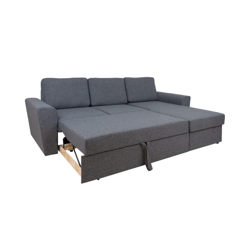Hörnbäddsoffa Tjörnö - Grå - Möbler - Vardagsrum - Bäddsoffor