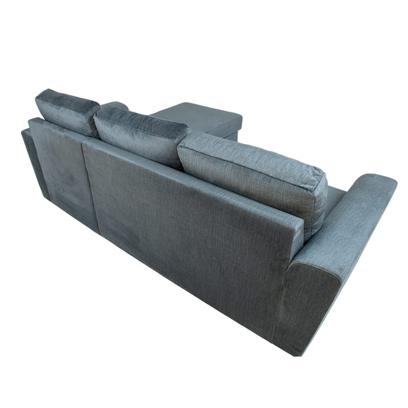 Hörnbäddsoffa Tjörnö - Grön sammet - Möbler - Vardagsrum - Bäddsoffor - Hörnbäddsoffa