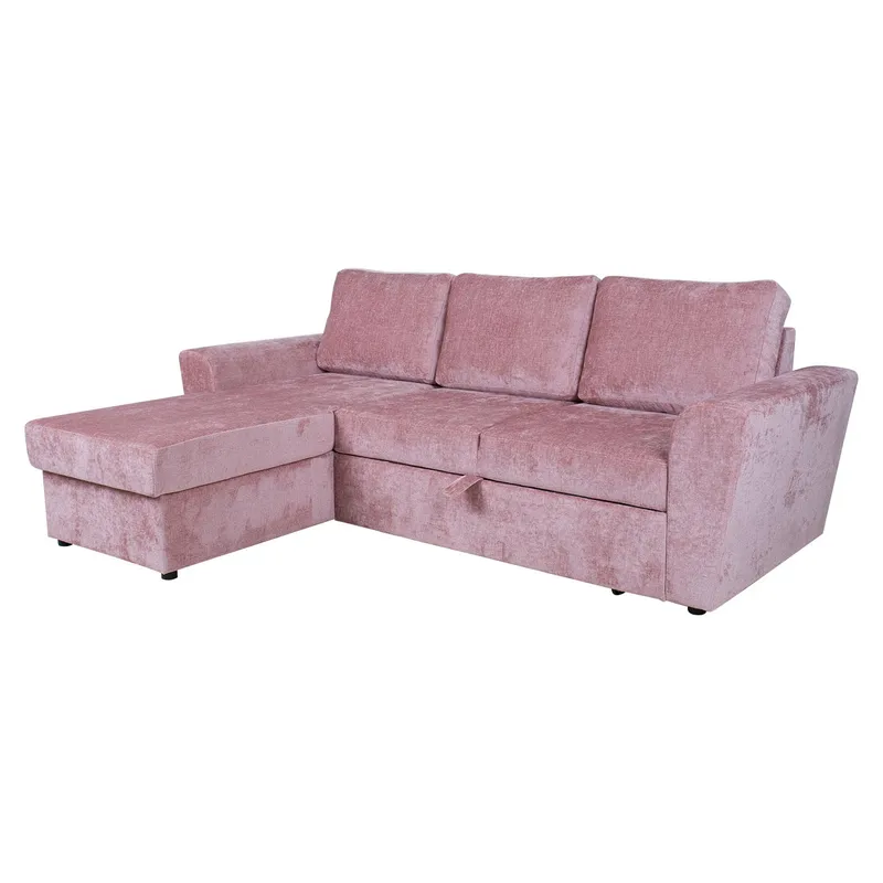 Hörnbäddsoffa Tjörnö - Rosa - Möbler - Vardagsrum - Bäddsoffor