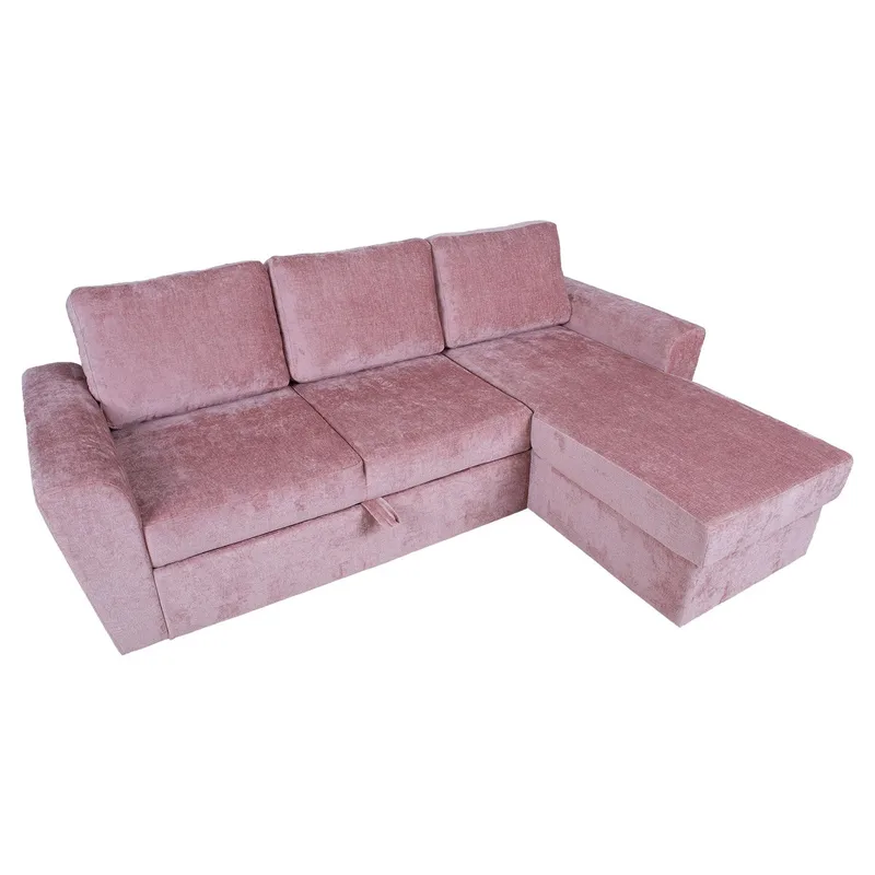 Hörnbäddsoffa Tjörnö - Rosa - Möbler - Vardagsrum - Bäddsoffor