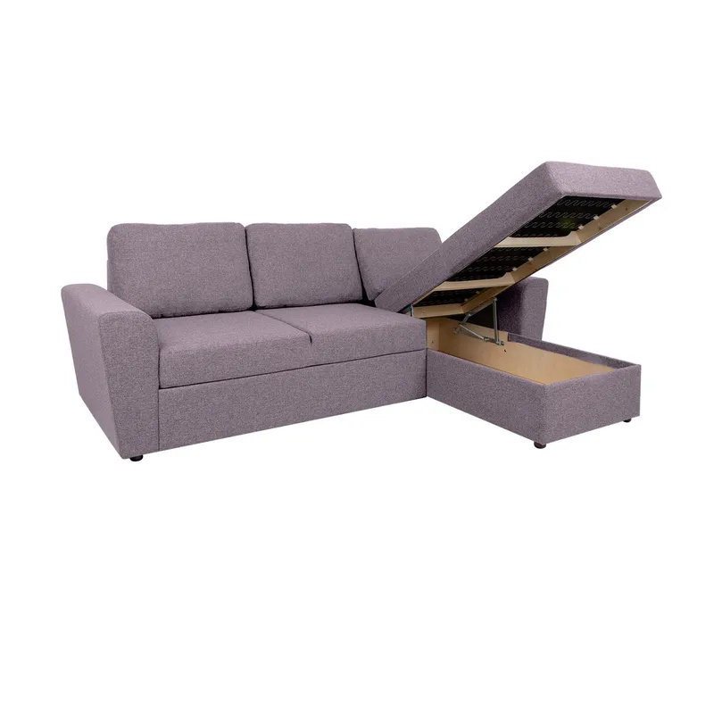 Hörnbäddsoffa Tjörnö - Vintage rosa - Möbler - Vardagsrum - Bäddsoffor - Hörnbäddsoffa