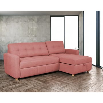 Hörnbäddsoffa Porsen - Rosa - Möbler - Vardagsrum - Bäddsoffor