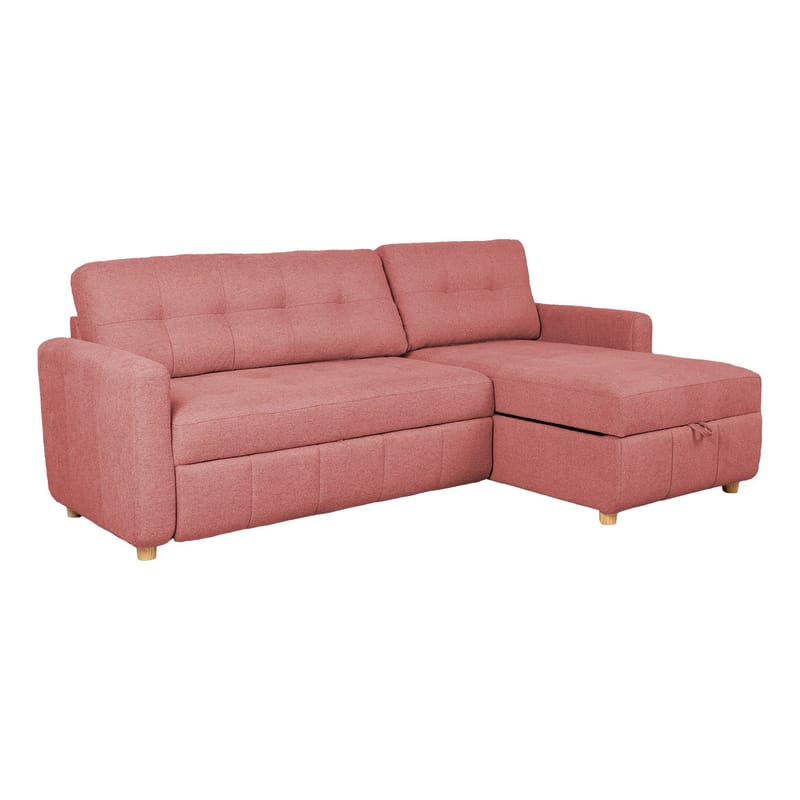 Hörnbäddsoffa Porsen, Rosa