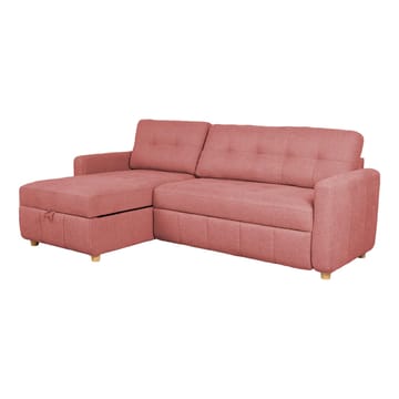 Hörnbäddsoffa Porsen - Rosa - Möbler - Vardagsrum - Bäddsoffor