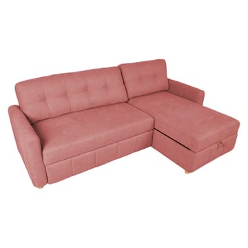 Hörnbäddsoffa Porsen - Rosa - Möbler - Vardagsrum - Bäddsoffor