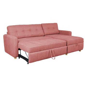 Hörnbäddsoffa Porsen - Rosa - Möbler - Vardagsrum - Bäddsoffor