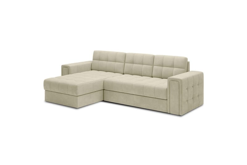 Hörnsoffa Eltap Blenvi 260x150x82 cm - Monolith 04, Beige - Möbler - Vardagsrum - Bäddsoffor