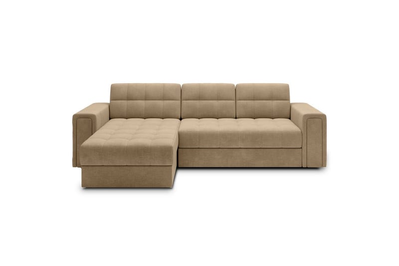 Hörnsoffa Eltap Blenvi 260x150x82 cm - Monolith 09, Beige - Möbler - Vardagsrum - Bäddsoffor