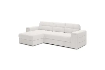 Hörnsoffa Eltap Blenvi 260x150x82 cm - Royal 01, Vit - Möbler - Vardagsrum - Bäddsoffor