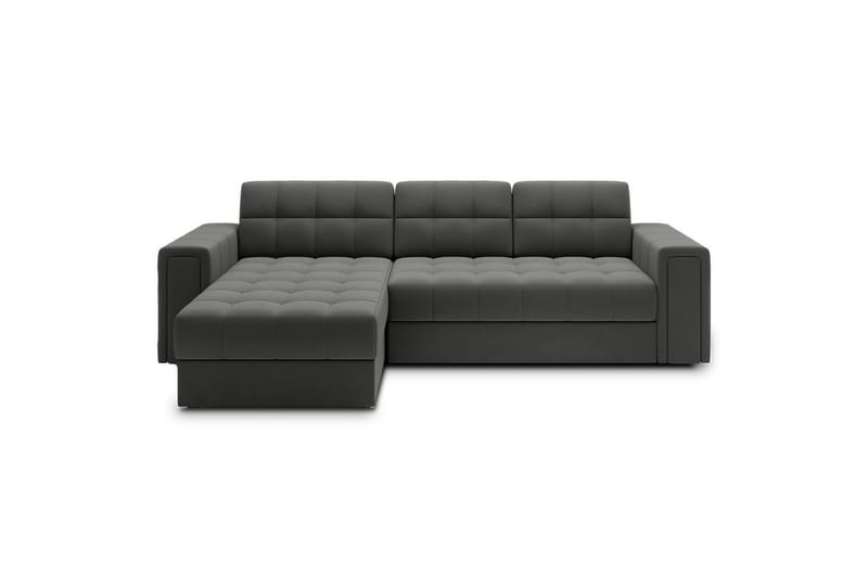 Hörnsoffa Eltap Blenvi 260x150x82 cm, Sola 06, Mörkgrå
