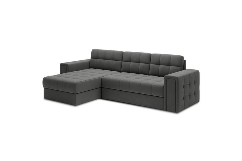 Hörnsoffa Eltap Blenvi 260x150x82 cm - Sola 06, Mörkgrå - Möbler - Vardagsrum - Bäddsoffor