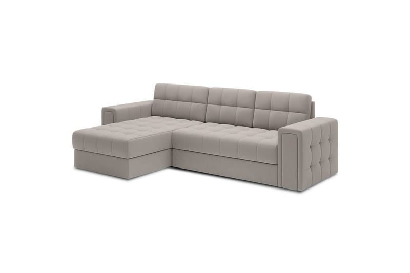 Hörnsoffa Eltap Blenvi 260x150x82 cm - Sola 18, Beige - Möbler - Vardagsrum - Bäddsoffor