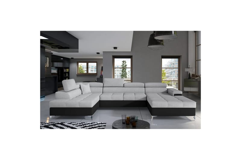 Hörnsoffa Eltap Eduardo 337x205x88 cm - Sawana 21, Soft 11, Vänster - Möbler - Vardagsrum - Bäddsoffor - U bäddsoffa