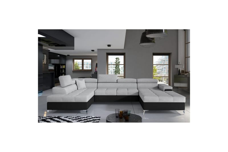 Hörnsoffa Eltap Eduardo 337x205x88 cm - Sawana 21, Soft 11, Vänster - Möbler - Vardagsrum - Bäddsoffor - U bäddsoffa
