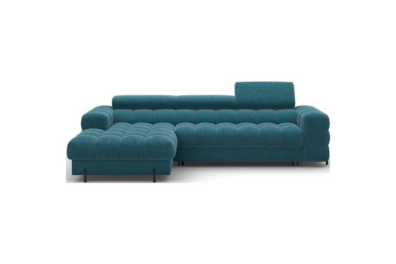Hörnsoffa Eltap Felro 285x181x93 cm - Amore 40, Blå, Vänster - Möbler - Vardagsrum - Bäddsoffor