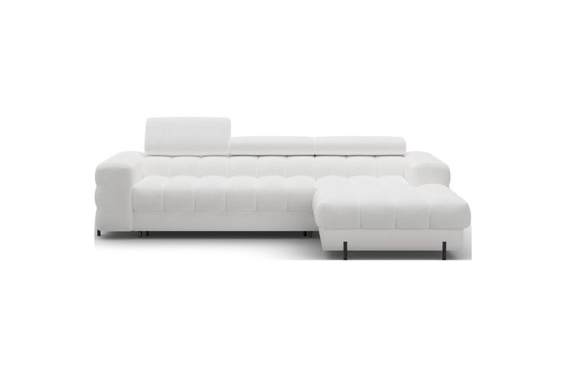 Hörnsoffa Eltap Felro 285x181x93 cm - Royal 01, Vit, Höger - Möbler - Vardagsrum - Bäddsoffor