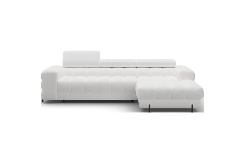 Hörnsoffa Eltap Felro 285x181x93 cm - Royal 01, Vit, Höger - Möbler - Vardagsrum - Bäddsoffor