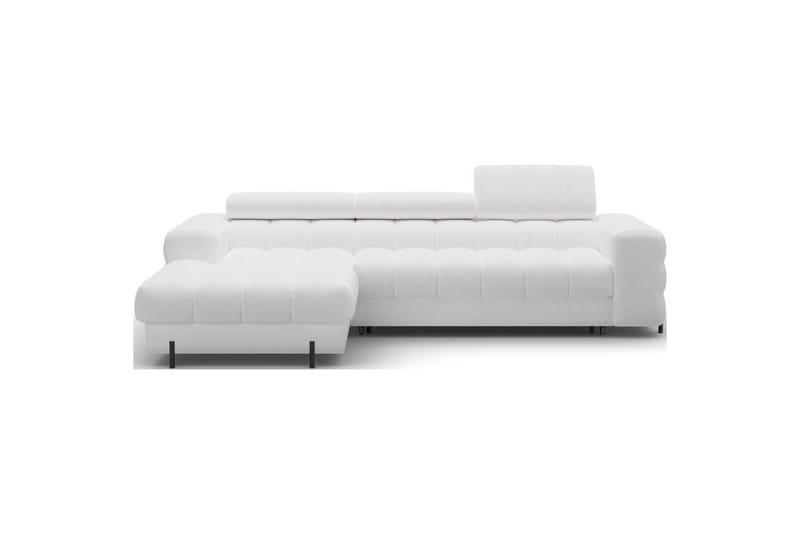 Hörnsoffa Eltap Felro 285x181x93 cm - Royal 01, Vit, Vänster - Möbler - Vardagsrum - Bäddsoffor