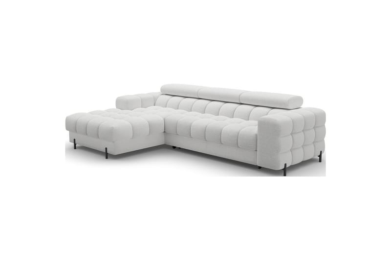 Hörnsoffa Eltap Felro 285x181x93 cm - Royal 03, Grå, Vänster - Möbler - Vardagsrum - Bäddsoffor