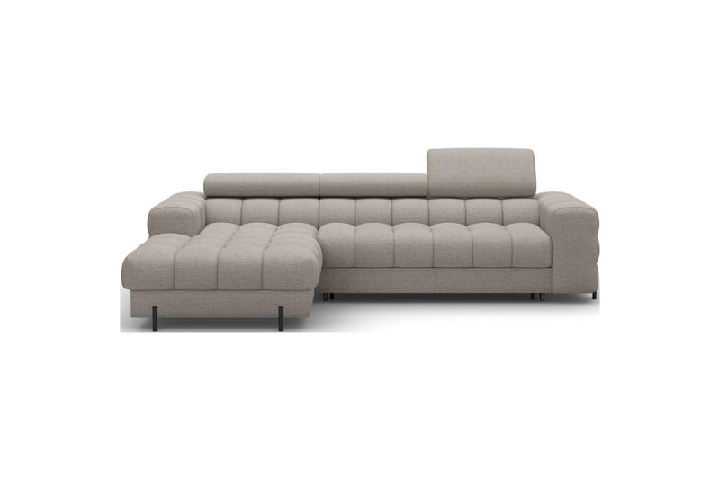 Hörnsoffa Eltap Felro 285x181x93 cm - Royal 20, Beige, Vänster - Möbler - Vardagsrum - Bäddsoffor