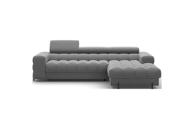 Hörnsoffa Eltap Felro 285x181x93 cm - Sola 06, Mörkgrå, Höger - Möbler - Vardagsrum - Bäddsoffor