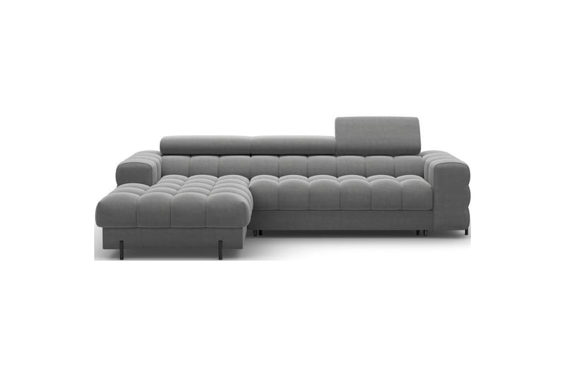Hörnsoffa Eltap Felro 285x181x93 cm - Sola 06, Mörkgrå, Vänster - Möbler - Vardagsrum - Bäddsoffor