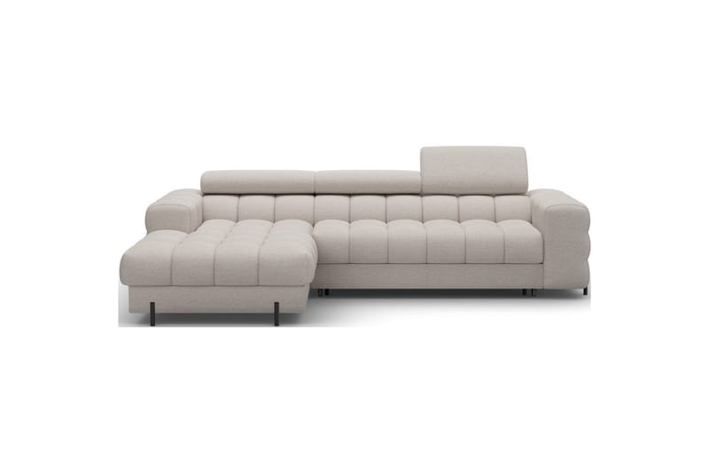 Hörnsoffa Eltap Felro 285x181x93 cm - Sola 18, Beige, Vänster - Möbler - Vardagsrum - Bäddsoffor