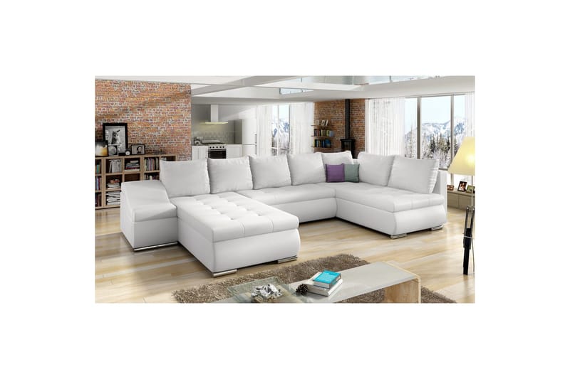Hörnsoffa Eltap Giovanni 351x82x190 cm - Soft 17, Vänster - Möbler - Vardagsrum - Bäddsoffor - Hörnbäddsoffa