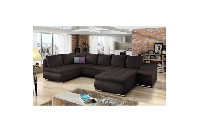 Hörnsoffa Eltap Giovanni 351x82x190 cm - Soft 66, Höger - Möbler - Vardagsrum - Bäddsoffor - Hörnbäddsoffa