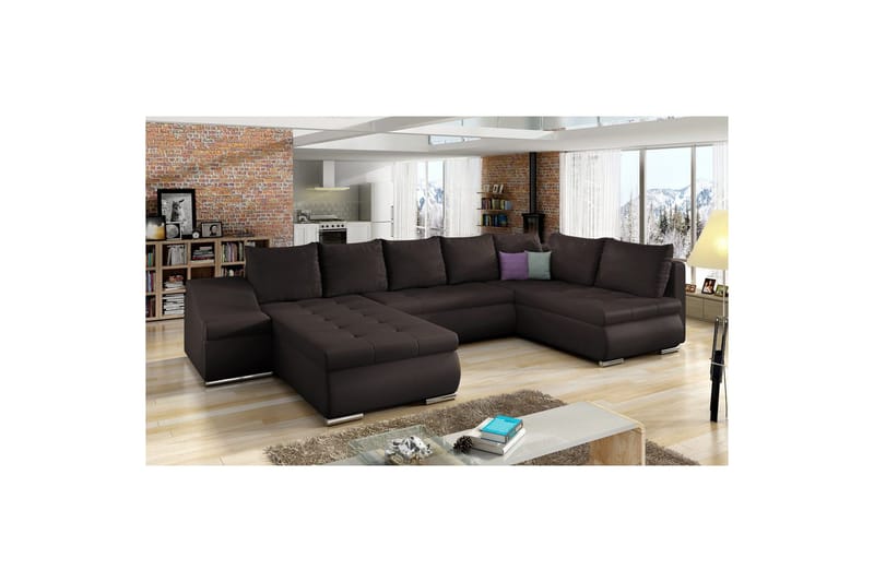 Hörnsoffa Eltap Giovanni 351x82x190 cm - Soft 66, Vänster - Möbler - Vardagsrum - Bäddsoffor - Hörnbäddsoffa