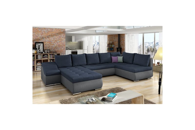 Hörnsoffa Eltap Giovanni 351x82x190 cm - Soro 76, Soro 93, Vänster - Möbler - Vardagsrum - Bäddsoffor - Hörnbäddsoffa