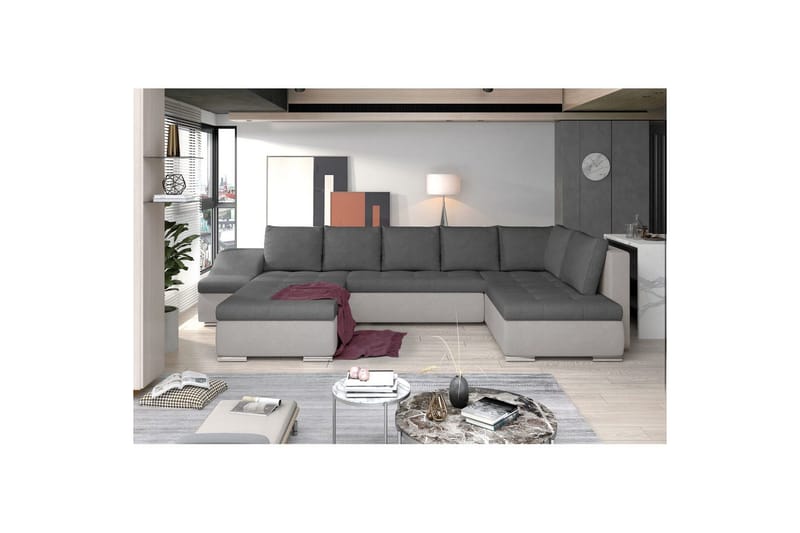 Hörnsoffa Eltap Giovanni 351x82x190 cm - Soro 93, Soro 83, Vänster - Möbler - Vardagsrum - Bäddsoffor - Hörnbäddsoffa