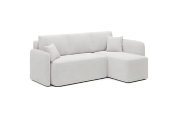 Hörnsoffa Eltap Hadson 206x150x89 cm - Royal 01, Vit, Höger - Möbler - Vardagsrum - Bäddsoffor