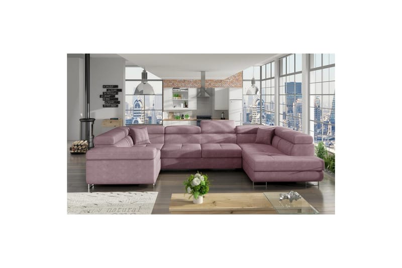 Hörnsoffa Eltap Letto 340x202x90 cm - Soro 61, Höger - Möbler - Vardagsrum - Bäddsoffor - Hörnbäddsoffa