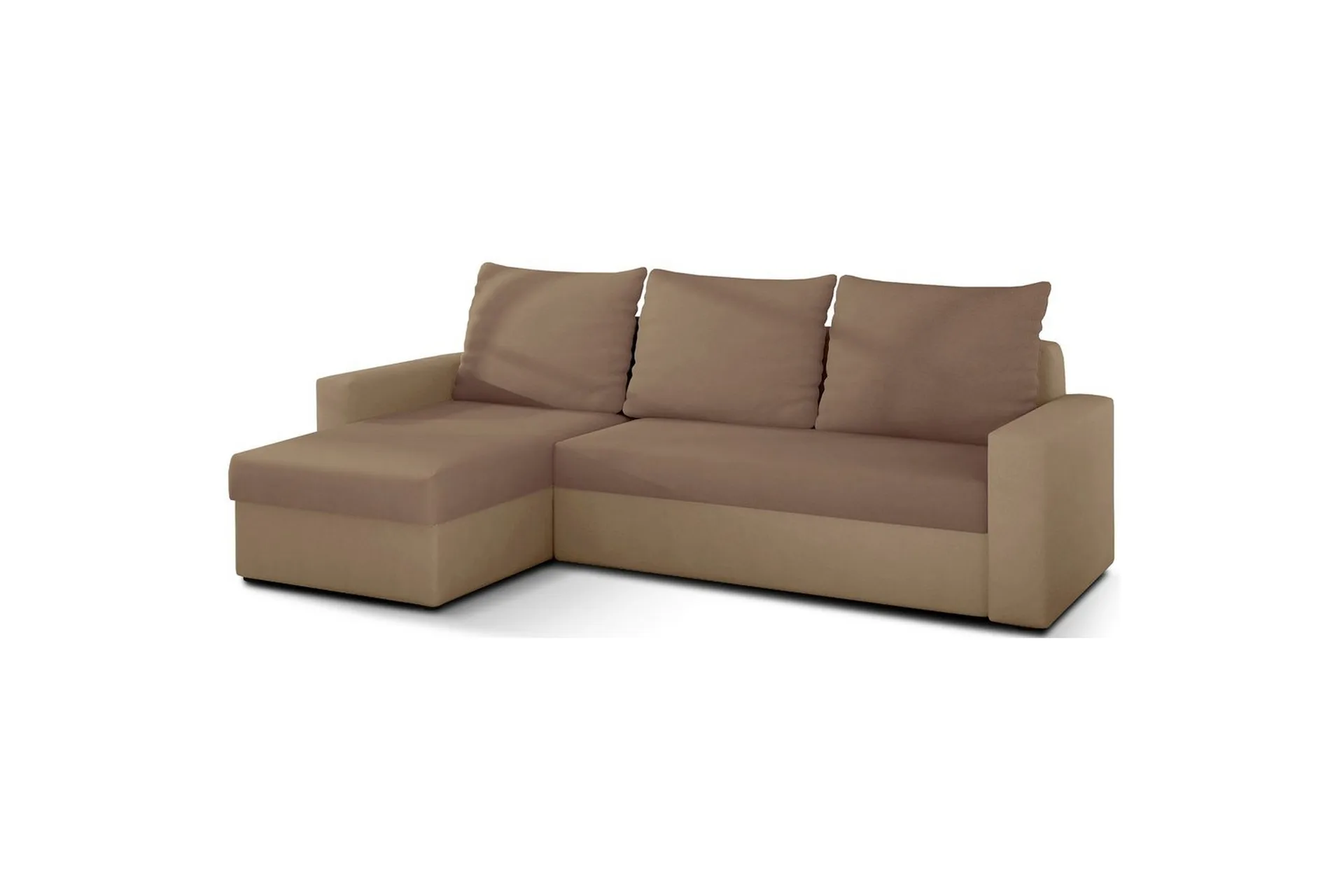 hörnsoffa eltap livio 237x150x72 cm - alova 66, alova 07, beige