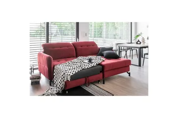 Hörnsoffa Eltap Lorelle 225x160x105 cm - Inari 23, Brun, Höger - Möbler - Vardagsrum - Bäddsoffor