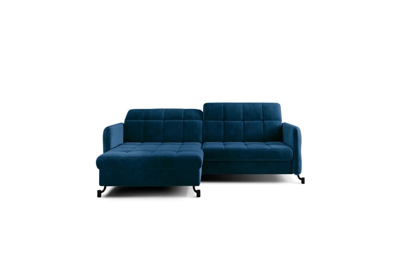Hörnsoffa Eltap Lorelle 225x160x105 cm - Kronos 09, Mörkblå, Vänster - Möbler - Vardagsrum - Bäddsoffor