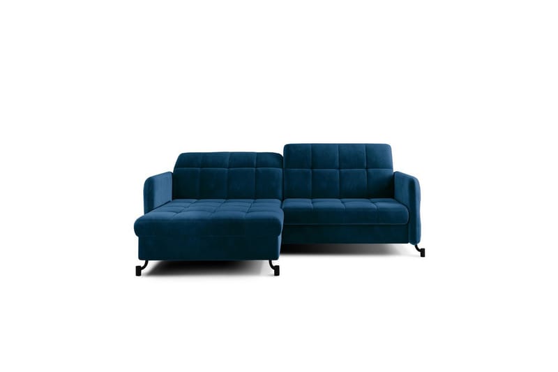 Hörnsoffa Eltap Lorelle 225x160x105 cm, Kronos 09, Mörkblå, Vänster