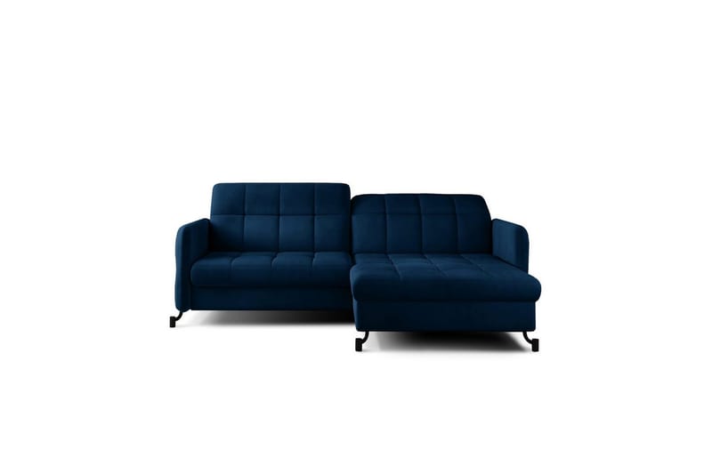Hörnsoffa Eltap Lorelle 225x160x105 cm - Monolit 77, Blå, Höger - Möbler - Vardagsrum - Bäddsoffor