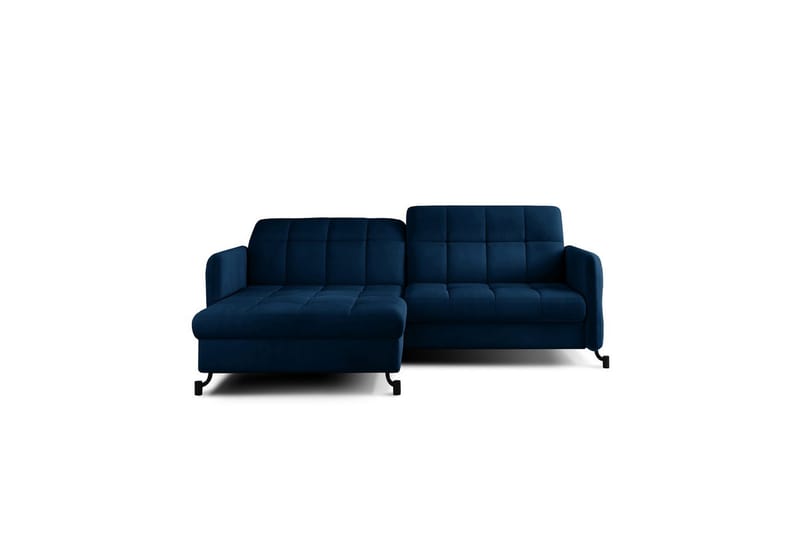 Hörnsoffa Eltap Lorelle 225x160x105 cm - Monolit 77, Blå, Vänster - Möbler - Vardagsrum - Bäddsoffor