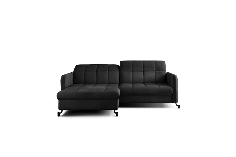 Hörnsoffa Eltap Lorelle 225x160x105 cm - Monolith 97, Mörkgrå, Vänster - Möbler - Vardagsrum - Bäddsoffor
