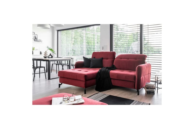 Hörnsoffa Eltap Lorelle 225x160x105 cm - Rivera 59, Vänster - Möbler - Vardagsrum - Bäddsoffor