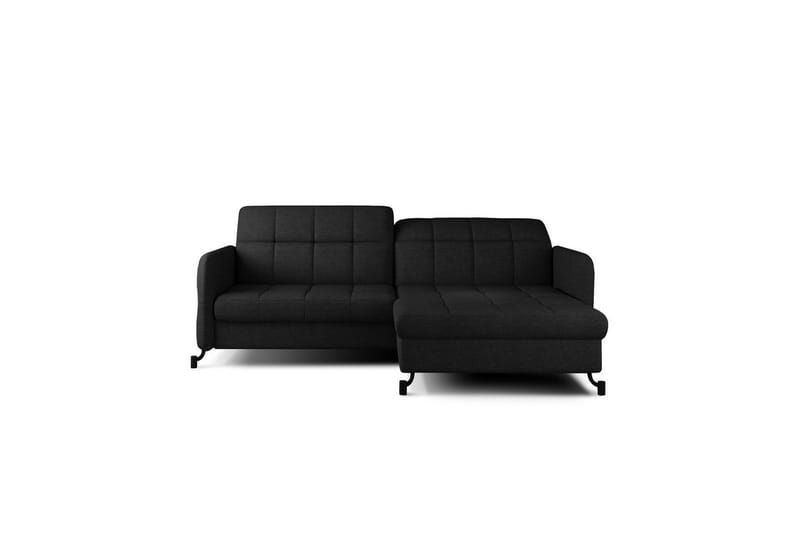 Hörnsoffa Eltap Lorelle 225x160x105 cm - Sawana 14, Svart, Höger - Möbler - Vardagsrum - Bäddsoffor